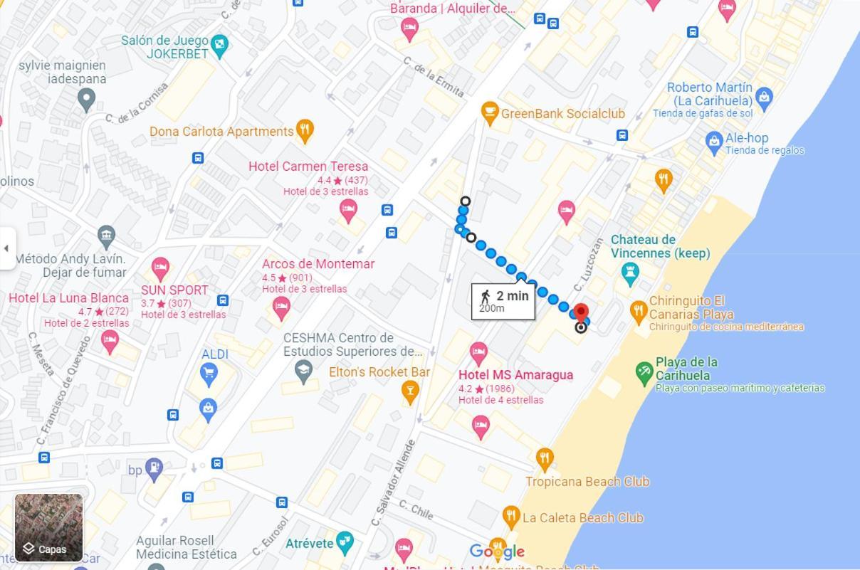 Apartamentos Carihuela Playa, Acogedor, Wifi Y Fibra Optica Torremolinos Eksteriør bilde